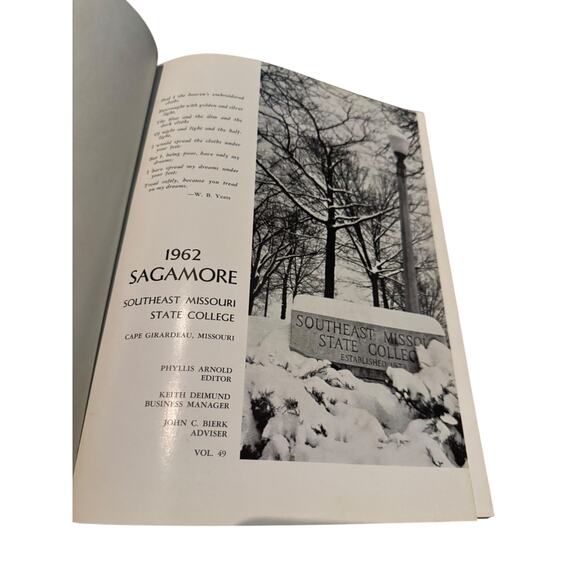 1962 Sagamore Yearbook Southeast Missouri State College Cape Girardeau MO VTG - Picture 3 of 10